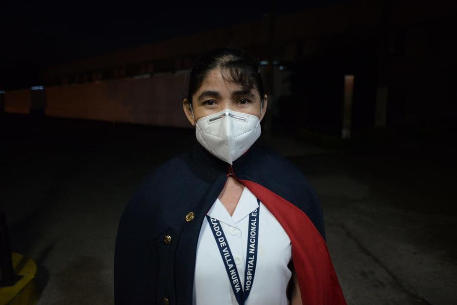 Magdalena Guevara fue la primera guatemalteca en ser vacunada contra el Covid-19. (Foto: Wilder L&oacute;pez/Soy502)