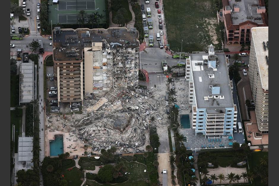 El derrumbe del edificio en Miami ha dejado varios fallecidos y desaparecidos. (Foto: AFP)