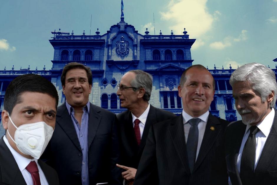 Entre los se&ntilde;alados se encuentran N&eacute;ster V&aacute;squez, Mynor Moto, Ricardo M&eacute;ndez Ruiz, &Aacute;lvaro Colom, entre otros. (Foto: Soy502)&nbsp;