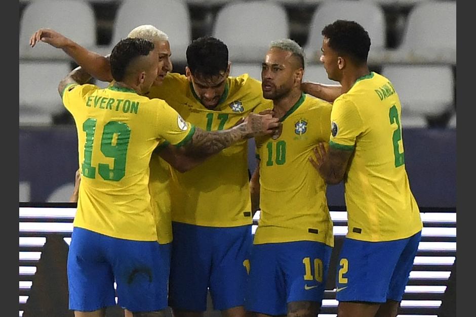 Brasil confirmó su pase a la gran final de la Copa América. (Foto: AFP)