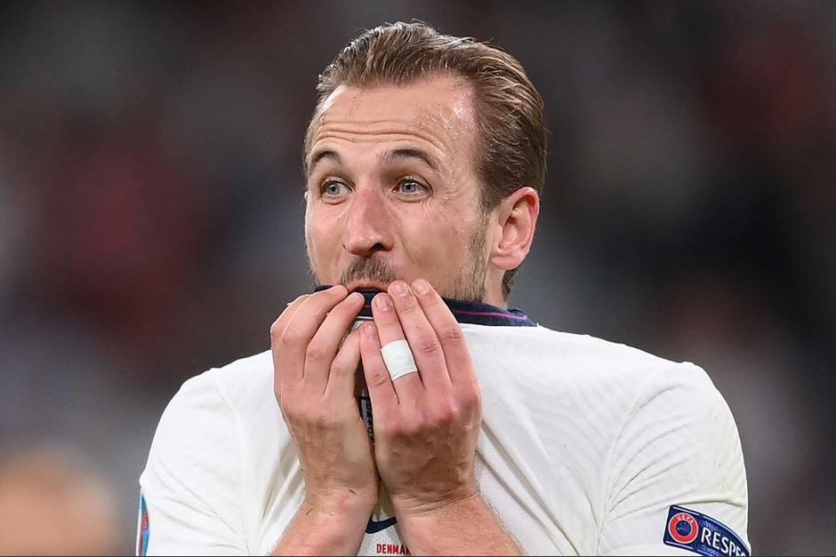 Harry Kane anotó el gol que le da la victoria transitoria a Inglaterra. (Foto: AFP)