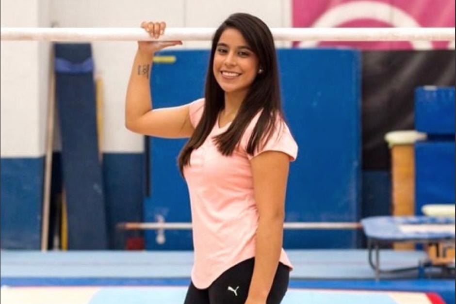 La gimnasta guatemalteca Ana Sofía Gómez hizo un llamado al presidente Alejandro Giammattei para que se preocupe por los problemas del país. (Foto: Instagram)&nbsp;
