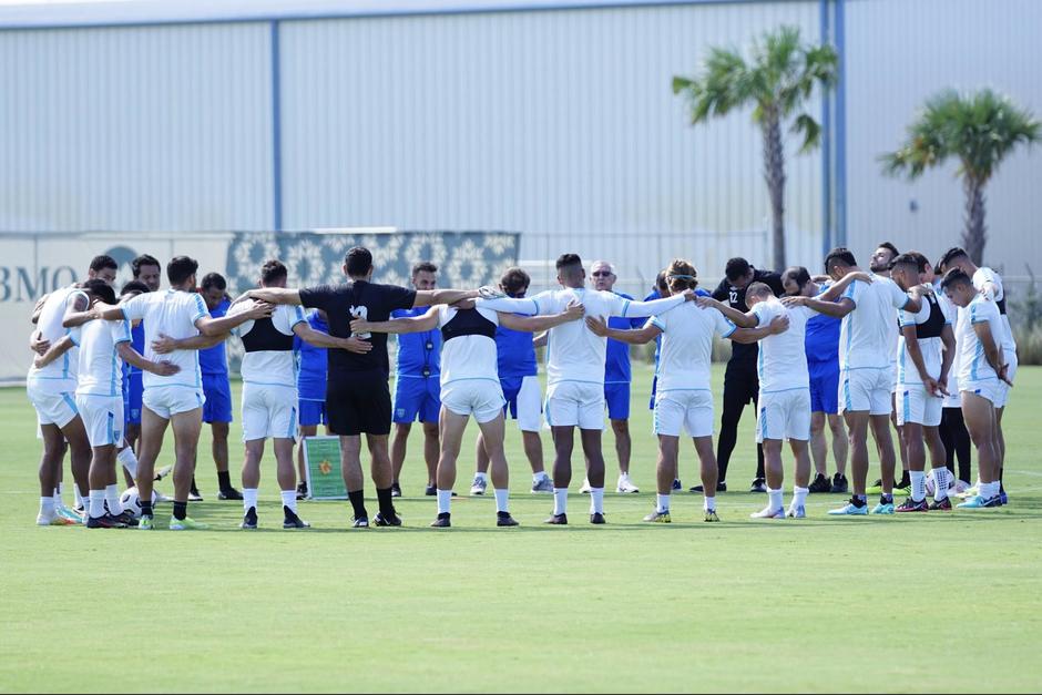 Se registró un caso de Covid-19 en la Selección de Guatemala antes del partido frente a El Salvador. (Foto: Fedefut)