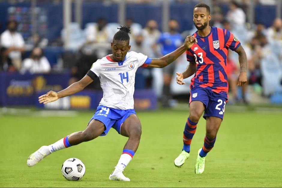 En su primer partido, Estados Unidos vence a Haití por 1 a 0. (Foto: AFP)