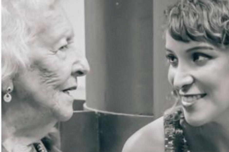 Blanca Rosa Porras Navarro, madre de la comunicadora Lucy Bonilla, falleci&oacute;. (Foto: Gaby Moreno)