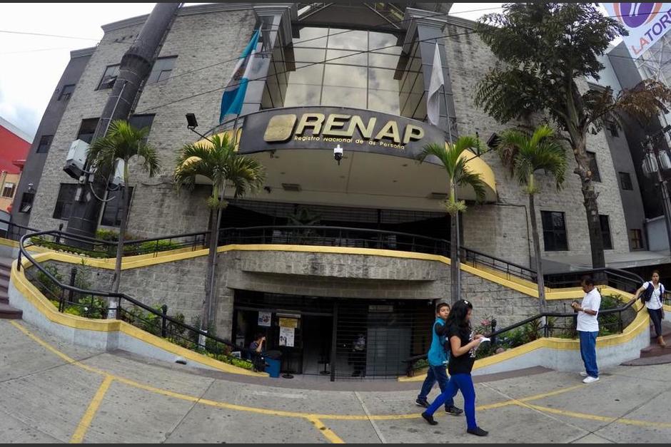 La entidad permanecerá sin operaciones durante el 16 de julio a nivel nacional. (Foto: Renap)