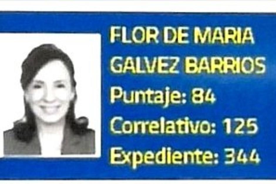 Flor de María Gálvez Barrios fue la primera en lograr los 37 votos de los comisionados para integrar la nómina de candidatos a magistrados de Salas de Apelaciones. (Foto: Twitter Guatemala Visible)&nbsp;