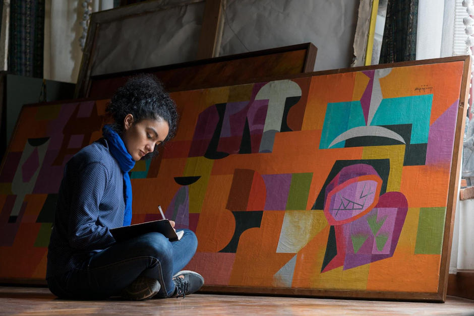 La curadora guatemalteca realiza una residencia en Italia. (Foto: Guillermo Gonz&aacute;lez)