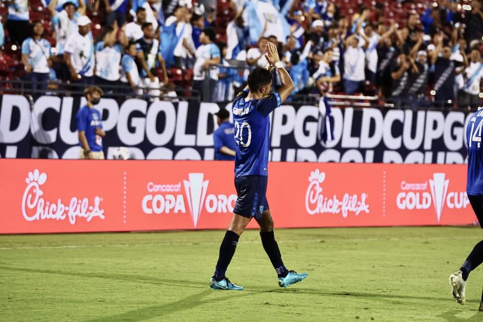 Gerardo Gordillo agradeció a la afición. (Foto: Fedefut)