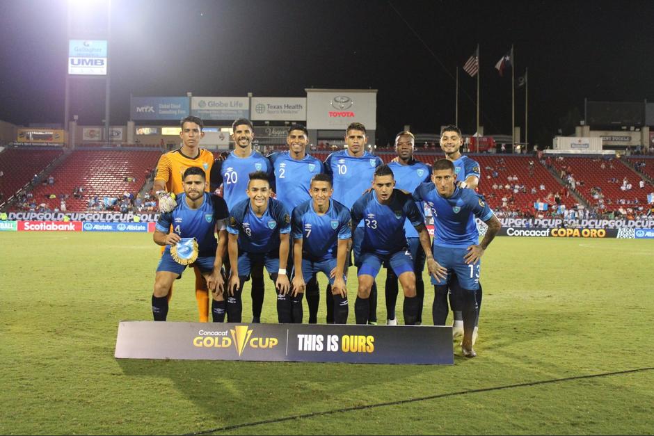 Las peores presentaciones de Guatemala en Copa Oro. (Foto: Fedefut)