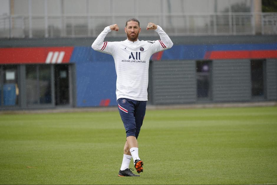 Sergio Ramos disfruta de su nueva aventura de el Paris Saint-Germain tras su salida del Real Madrid. (Foto: PSG)