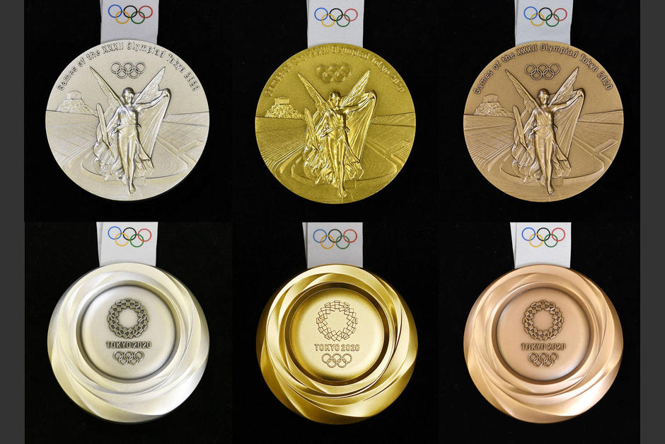 Medallas de los Juegos Ol&iacute;mpicos. (Foto: Infobae)