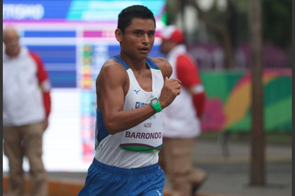 Erick Barrondo se suma a los atletas con posibilidades de medallas para Guatemala. (Foto: COG)