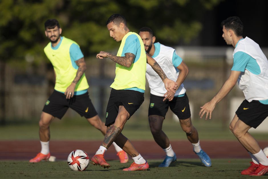 La selecci&oacute;n de Brasil es una de las favoritas para brillar en el torneo ol&iacute;mpico. (Foto: CFB)