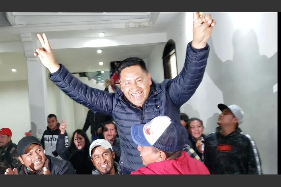 Exadillas Ramos fue electo alcalde de Esquipulas Palo Gordo, San Marcos, por FCN-Nación, misma que llevó a Jimmy Morales a la presidencia. (Foto: Producciones Esquipulas Palo Gordo)