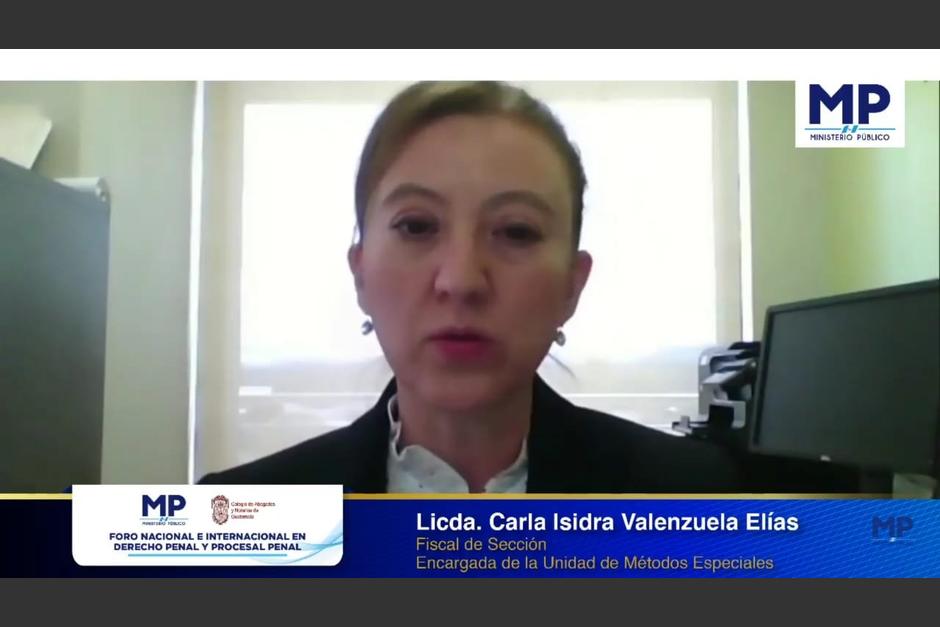 La abogada Carla Isidra Valenzuela sustituirá al exfiscal Juan Francisco Sandoval en la FECI. (Foto: MP)