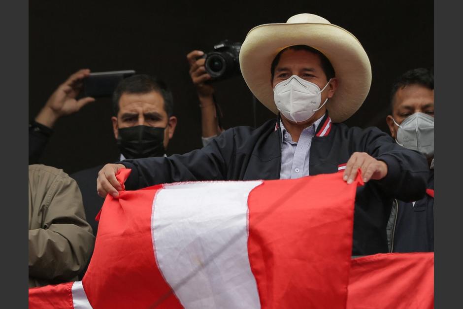 Pedro Castillo fue proclamado presidente de Per&uacute;, luego de seis semanas de revisi&oacute;n de votos.&nbsp;(Foto: AFP)