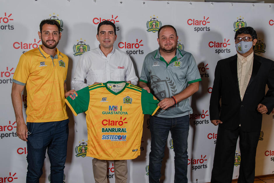 La alianza entre Claro Sports y CD Guastatoya sigue creciendo.(Fotografía por Soy502)
