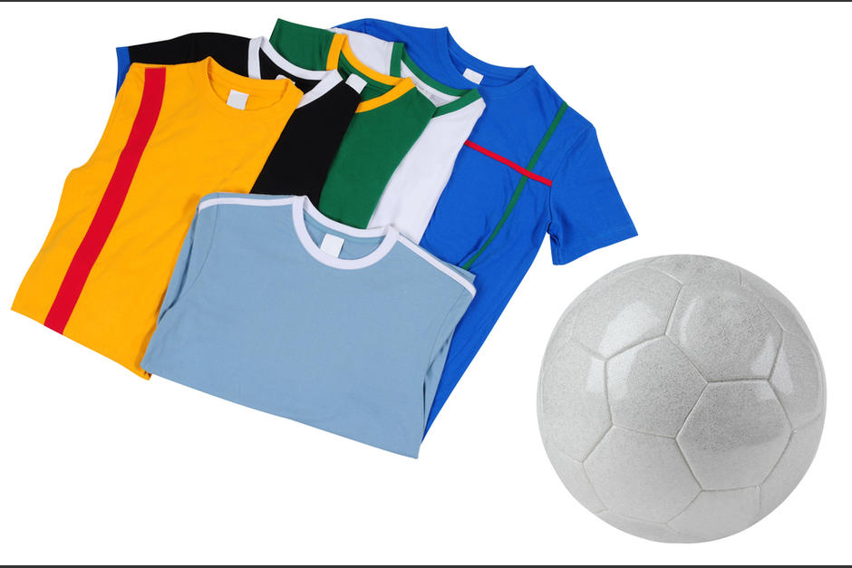 Indumentaria oficial de los equipos de Liga Nacional. (Foto: Shutterstock/ Soy502)