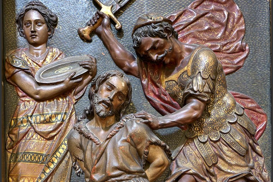 San Juan Bautista fue decapitado por solicitud de Herodías, esposa de Herodes, ambos deseaban su muerte. (Foto: Wikimedia Commons)