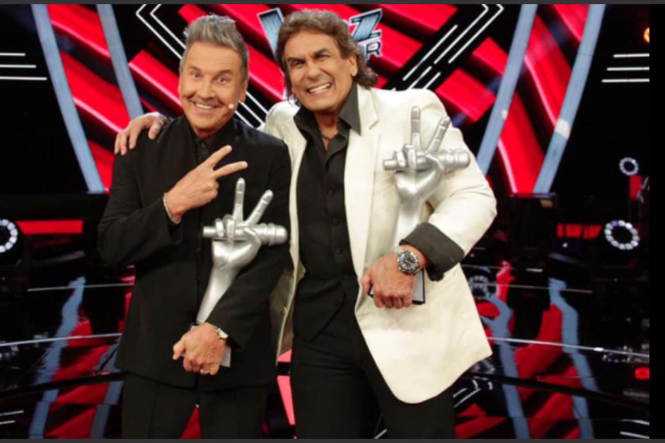 Omar Alexander y Montaner se llevaron el triunfo en La Voz Senior. (Foto: Facebook/LaVoz)