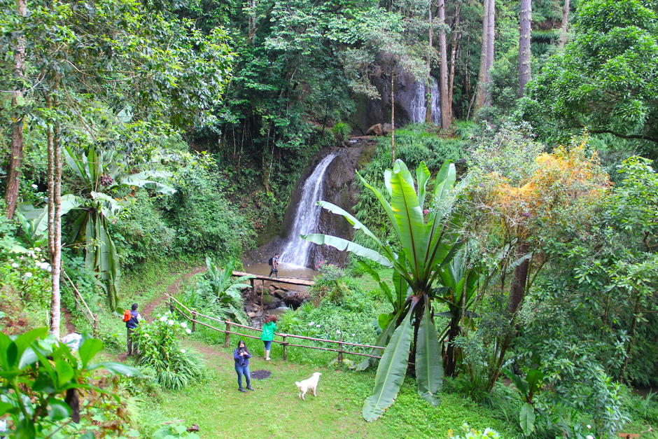 Las cascadas de Tatasirire son una alternativa para disfrutar de un ambiente nuboso. (Foto: Fredy Hernández/Soy502)