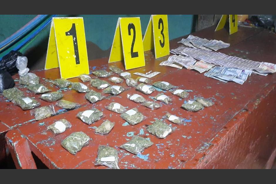 La droga fue localizada en Sipacate, Escuintla. (Foto: PNC)