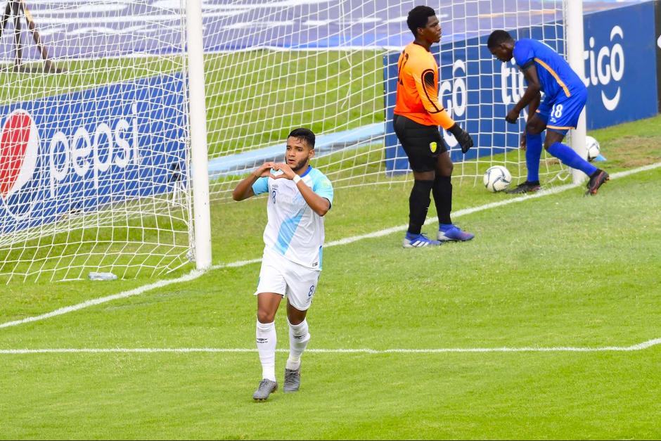 Diez diferentes jugadores de Guatemala anotaron en la victoria frente a San Vicente y Las Granadinas. (Foto: Abel Lima/Nuestro Diario)