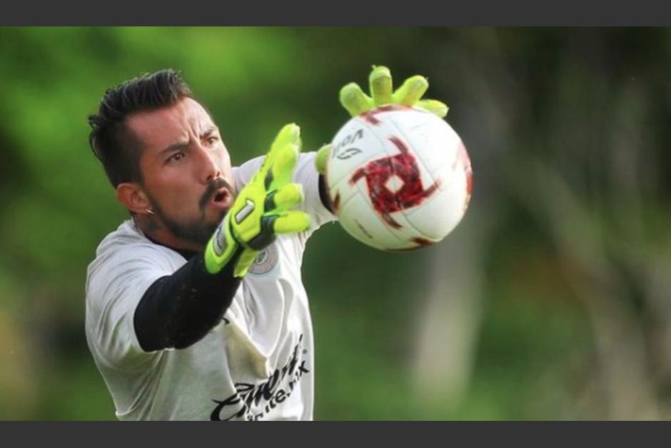 Miguel Fraga es el nuevo portero del equipo de Xela. (Foto: Instagram)