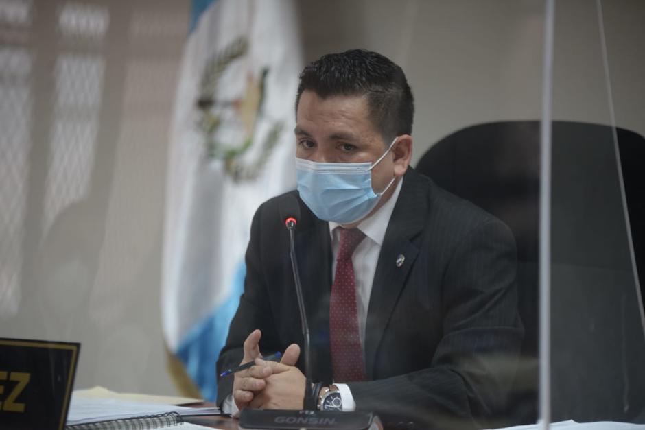 Israel Zelada es juez "B" del Juzgado Sexto de Primera Instancia Penal. (Foto: Wilder L&oacute;pez/Soy502)&nbsp;