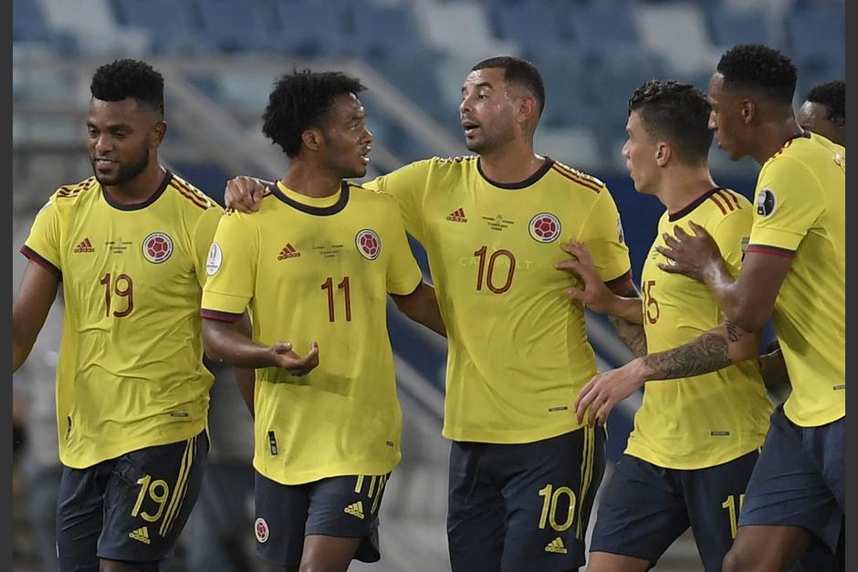Colombia le ganó a Ecuador en el segundo partido de la primera jornada de la Copa América 2021. (Foto: AFP)