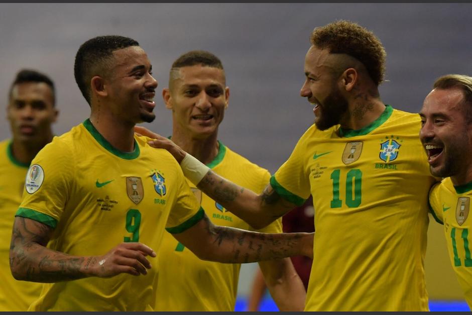 Brasil cumplió con el pronóstico y venció a Venezuela en el partido inaugural de la Copa América 2021. (Foto: AFP)