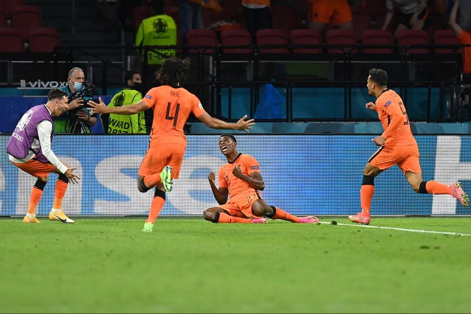 Pa&iacute;ses Bajos derrot&oacute; a Ucrania en un partidazo repleto de goles. (Foto: AFP)
