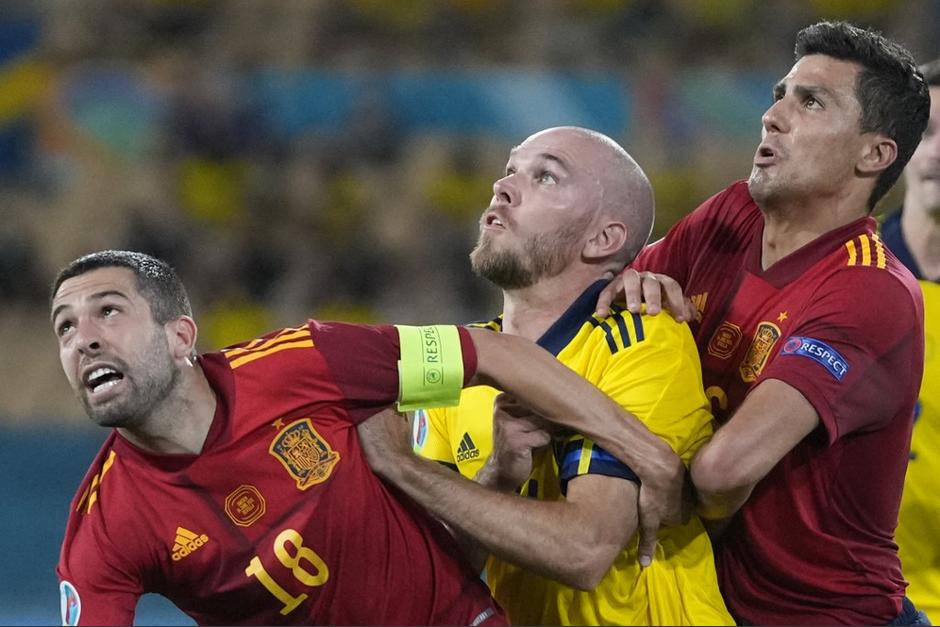 España y Suecia empataron sin goles en su debut en la Eurocopa 2021. (Foto: AFP)