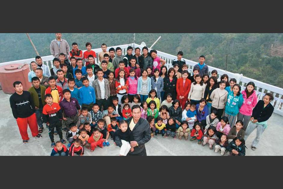 Ziona Chana ten&iacute;a 39 esposas y 94 hijos. (Foto: soho.co)&nbsp;