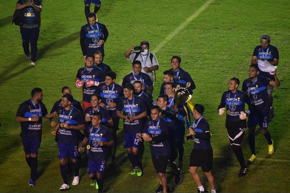Santa Luc&iacute;a Cotzumalguapa representar&aacute; a Guatemala en el torneo de Concacaf. (Foto: Fredy Hern&aacute;ndez/Soy502)