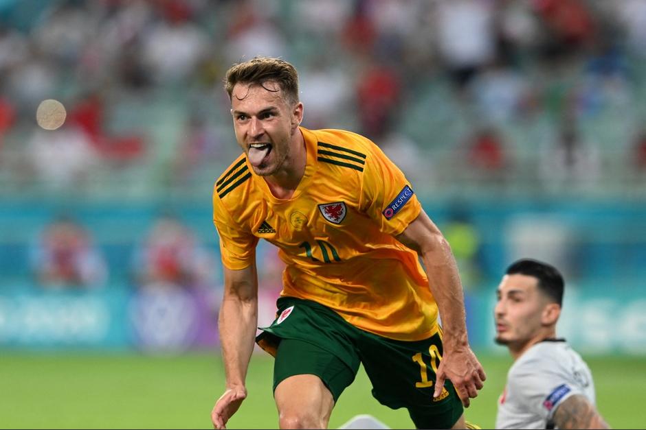 El mediocampista de la Juventus anot&oacute; este mi&eacute;rcoles en su selecci&oacute;n de Gales. (Foto: AFP)&nbsp;