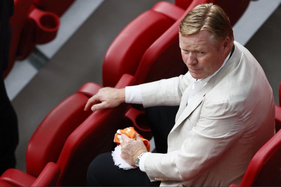 Koeman asisti&oacute; al partido de Pa&iacute;ses Bajos ante Austria. (Foto: AFP)