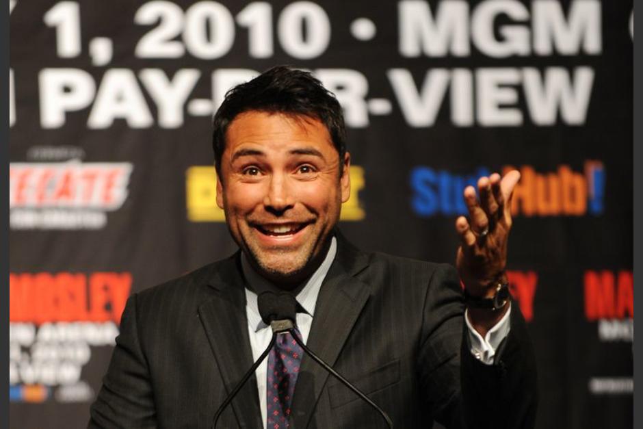Óscar de la Hoya regresará tras 13 años de su último combate. (Foto: Archivo/AFP)