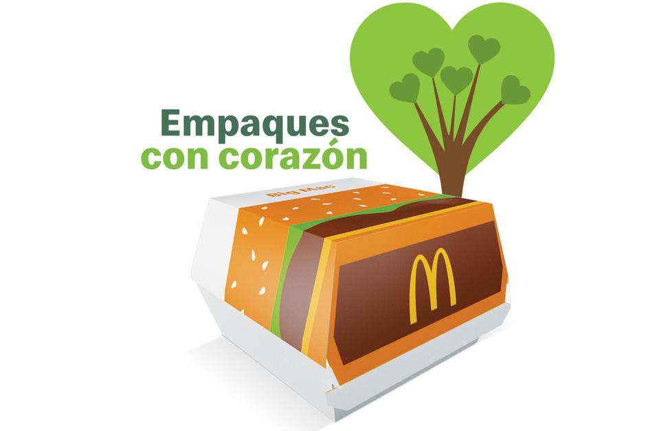 Los empaques reflejan la frescura e innovaci&oacute;n de la marca y cuentan con la certificaci&oacute;n FSC (Forest Stewardship Council). (Imagen cortes&iacute;a: McDonald&rsquo;s)