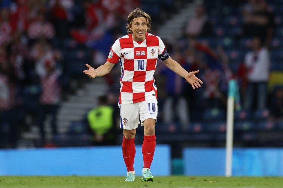 Modric marcó uno de los mejores goles de lo que va de la Eurocopa. (Foto: AFP)