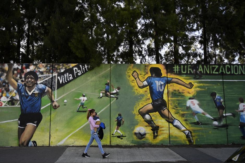 Diego Armando Maradona convirtió el 22 de junio de 1986 uno de los mejores goles de la historia. (Foto: AFP)