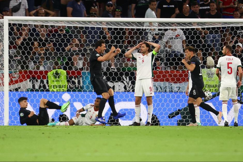 Los alemanes estuvieron eliminados gran parte del partido, pero reaccionaron en la parte final. (Foto: AFP)