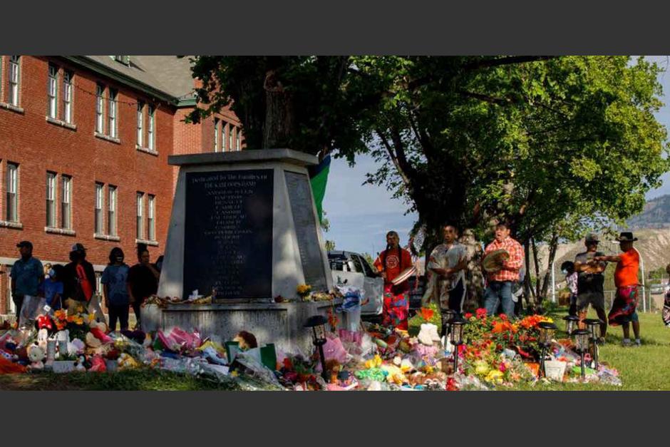 Los restos fueron encontrados en un exinternado para niños indígenas. (Foto: Lo de Hoy)