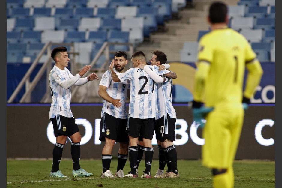 Argentina gana a Bolivia 4 a 1. (Foto: AFP)