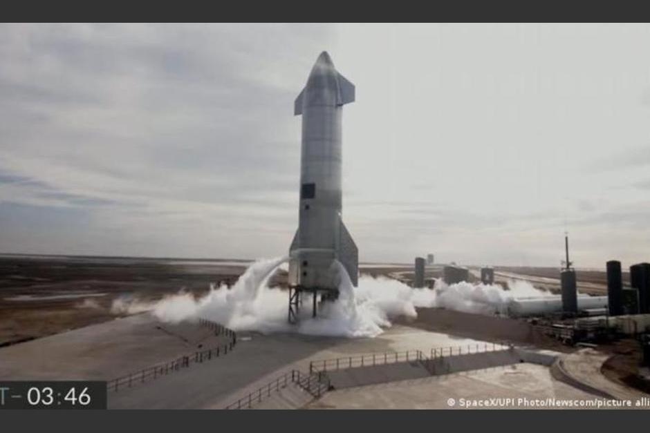 El video del momento se ha compartido en redes sociales. (Foto: SpaceX)&nbsp;