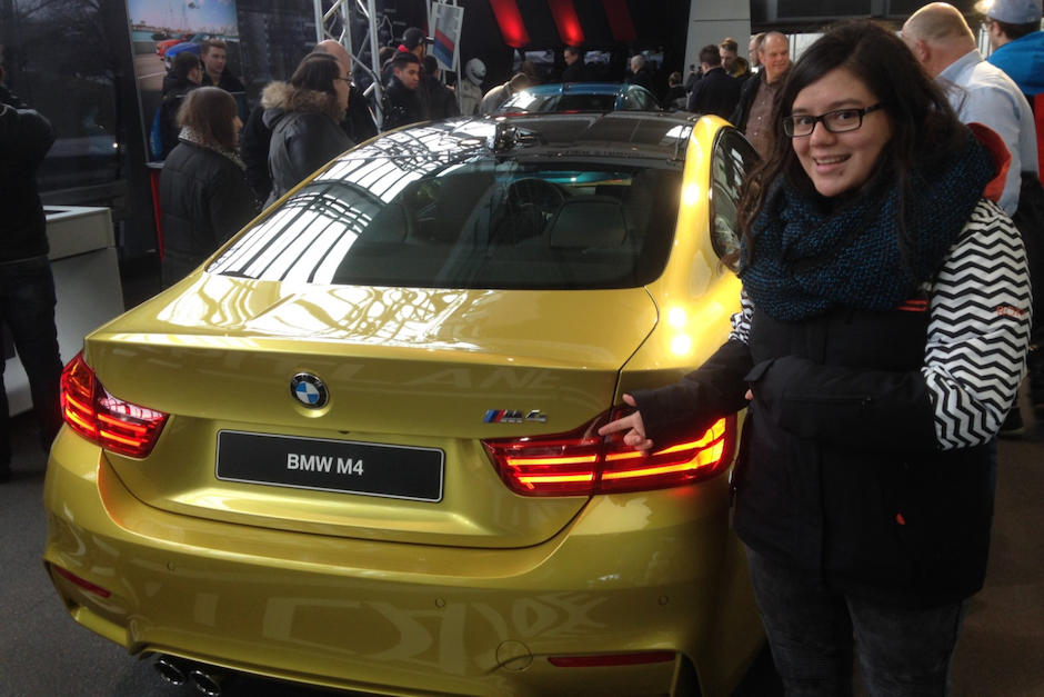 La guatemalteca logró ingresar al competitivo mundo del famoso fabricante de automóviles de lujo BMW. (Foto: Juana Rivera)