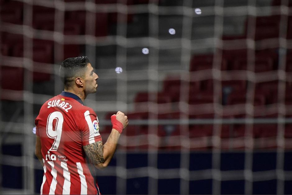 El uruguayo dio el gol de la victoria para su equipo. (Foto: AFP)&nbsp;