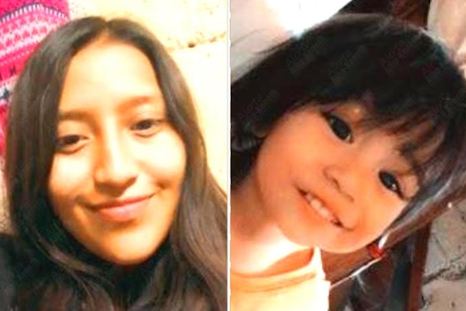 Las hermanas Celeste y Gabriela Elías Pérez están desaparecidas. (Fotos: boletín alerta Alba-Keneth)&nbsp;