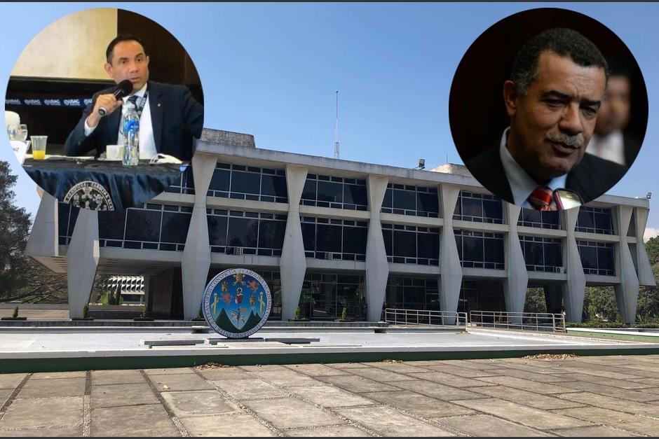 Murphy Paiz y Estuardo G&aacute;lvez son investigados por actos de corrupci&oacute;n en la Usac. (Fotos: Archivo/Soy502)&nbsp;